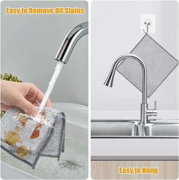 Pack of 10 β Dish Washing Cleaning Cloths