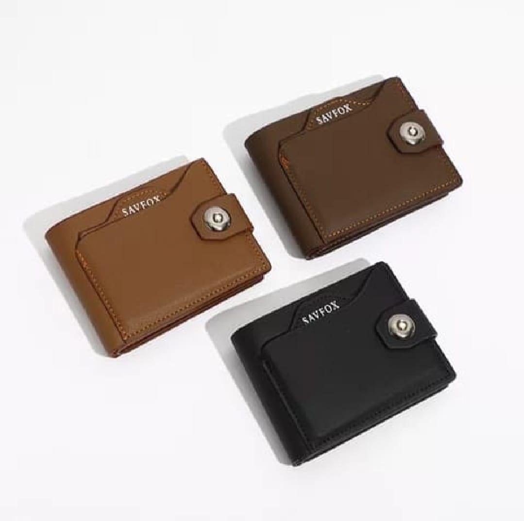 PU Leather Outlet Pocket Card Holder Wallet for Men – Effortless Style and Practicality