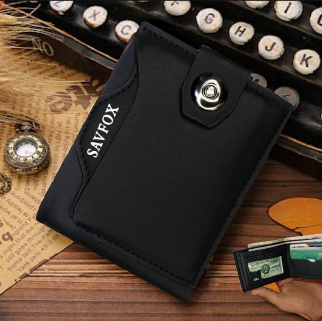 PU Leather Outlet Pocket Card Holder Wallet for Men – Effortless Style and Practicality