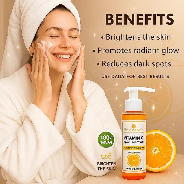 Vitamin C Eclat Brightening Cleanser – Illuminate Your Natural Glow