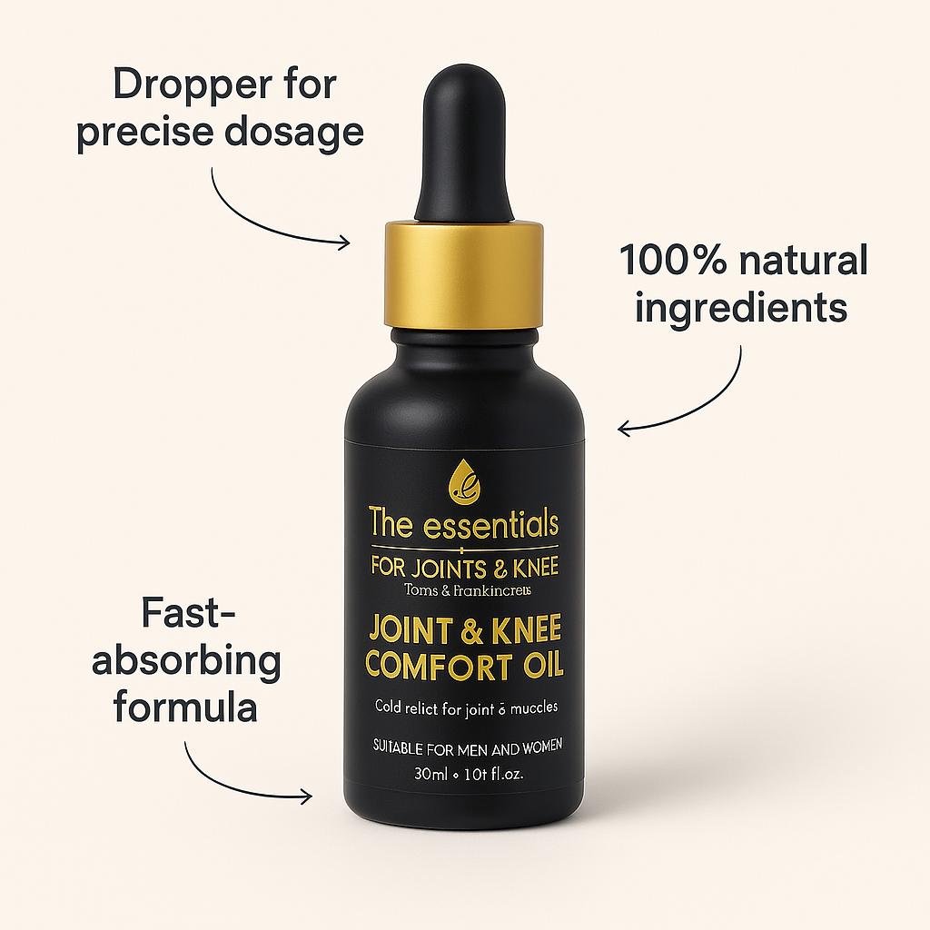 Joint and Knee Comfort Oil – Natural Relief for Your Active Life