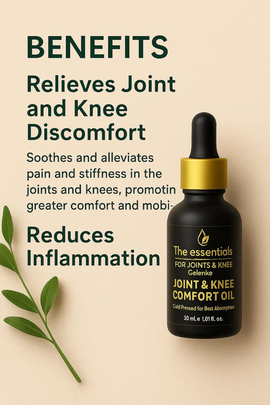Joint and Knee Comfort Oil – Natural Relief for Your Active Life